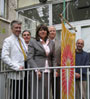Global Invincibility team prepares to raise the flag of the Global Country of World Peace in Bulgaria