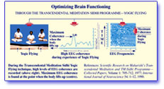 Optimizing Brain Functioning through Yogic Flying