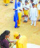 Maharishi Vidya Mandir investiture ceremony