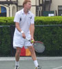 Tyler Cleveland, meditating tennis pro