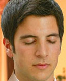 boy meditating