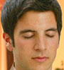 meditating boy