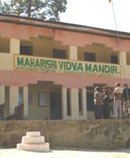The Maharishi Vidya Mandir school in Almora